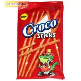 Croco ropi 40 g – klasszikus sós pálcikás snack