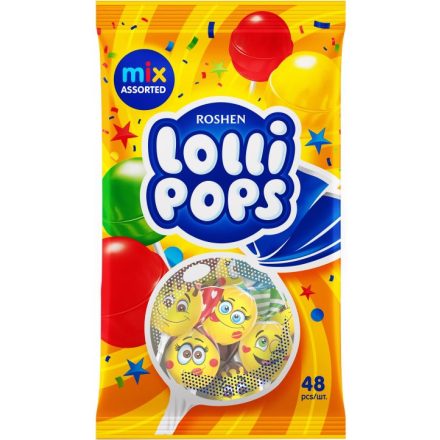 Lolli Pops 0,92kg (48db) Roshen