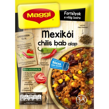 Maggi fix Mexikói chilis bab 45g