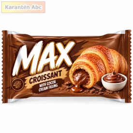MAX Croissant kakaós ízű töltelékkel 45 g