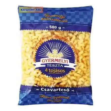 Gyermelyi Csavartcső 4 tojásos 500g 500 g