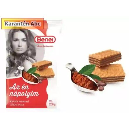 Benei tasakos kakaós nápolyi – 200 g klasszikus ostya