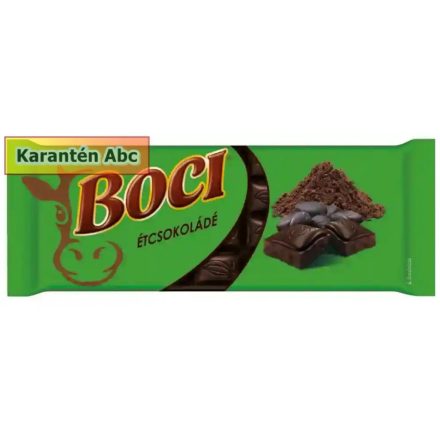 Boci étcsokoládé 90 g – intenzív kakaós íz