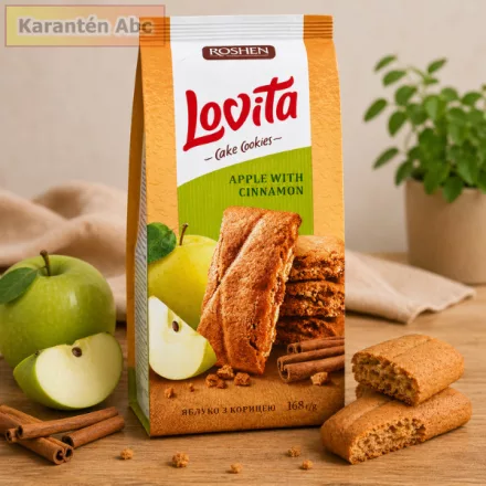 Lovita Cake Cookies Apple With Cinnamon – Roshen, 168 g