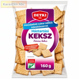   Detki háztartási keksz hozzáadott cukor nélkül, édesítőszerrel 160 g