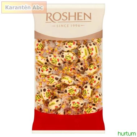 Ko-Ko Choco fehércsokoládé vanília krémmel 1kg (kb. 70 db) Roshen