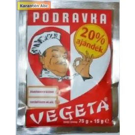 Vegeta univerzális fűszerkeverék — 75 g + 20 % extra
