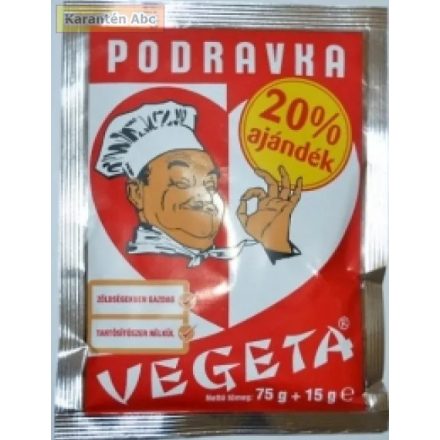 Vegeta 75g + 20% ajándék