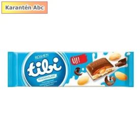   Tibi Big Size tejcsokoládé földimogyoró, mogyorókrém és karamell 295g 295 g