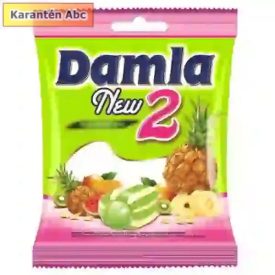 Damla2 töltött karamella Sárgadinnye - Ananász 90g 90 g