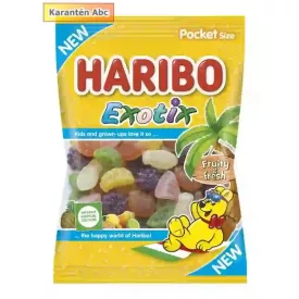   Haribo Exotix gumicukor 80g – trópusi gyümölcsös ízvilág
