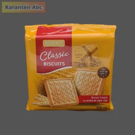 Roshen Classic Biscuits - keksz sült tej ízzel 370 g