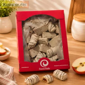   SweeTale Monika málnás, fehér bevonatos omlós keksz 1,5 kg