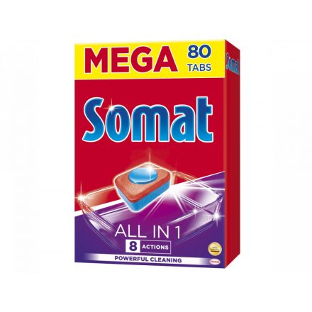 Somat mosogatótabletta All in 1 80db-os