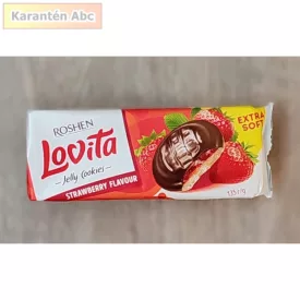 Lovita epres zselés keksz – Roshen, 135 g