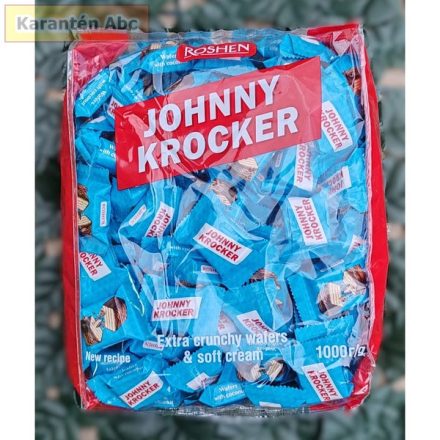 Roshen Johnny Krocker Coconut Wafers – 1 kg kókuszkrémes, csokoládébevonatos ostya