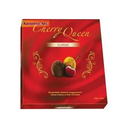 Roshen Cherry Queen – Étcsokoládés meggylikőr bonbon 192 g