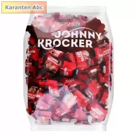 Roshen Johnny Krocker Choco Wafers - 1 kg csokoládébevonatos ropogós ostya