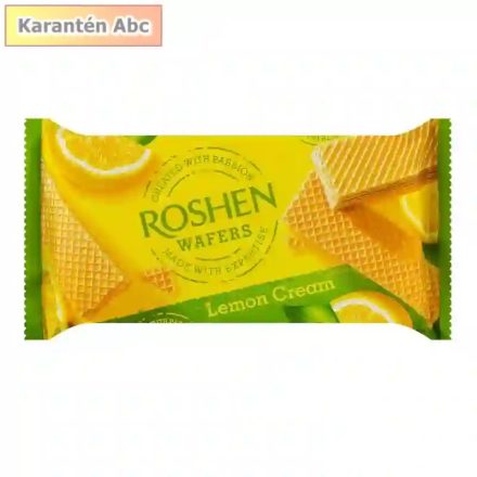 Roshen Wafers – Citromkrémmel töltött ostya 216 g