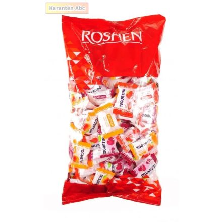 Yogurtini Cukorkák Joghurtos Gyümölcsös ízesítéssel 1kg Roshen