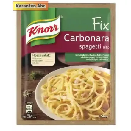 Knorr alap Carbonara spagetti 36g 36 g