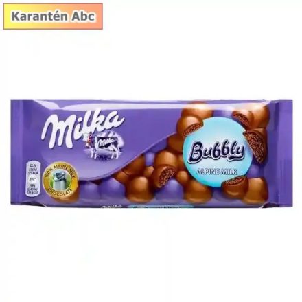 Milka Bubbly Alpine Milk 90g 90 g