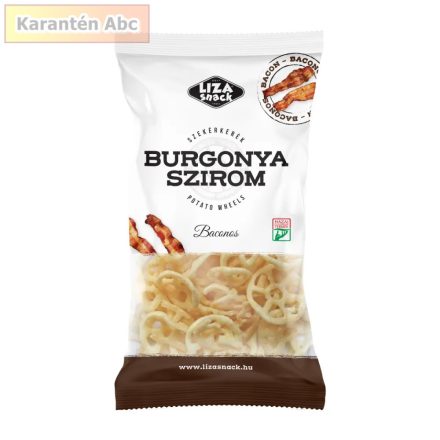 Liza burgonya szirom Szekérkerék Bacon 40g