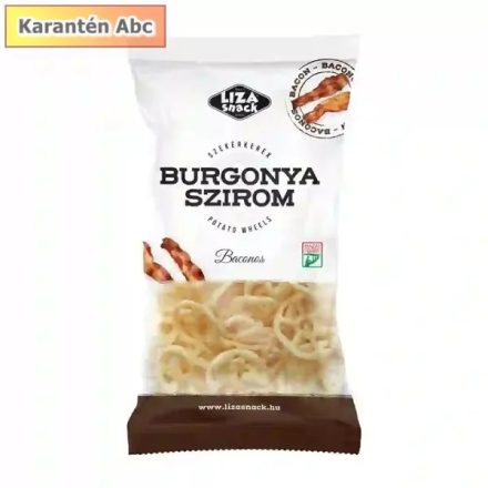 Liza Szekérkerék Baconos burgonyaszirom – 40 g ínyenc falat