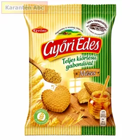Győri Édes Teljes Kiőrlésű Mézes Omlós Keksz 150 g