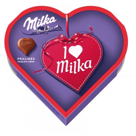 Milka desszert Szív mogyorókrémes 44g 