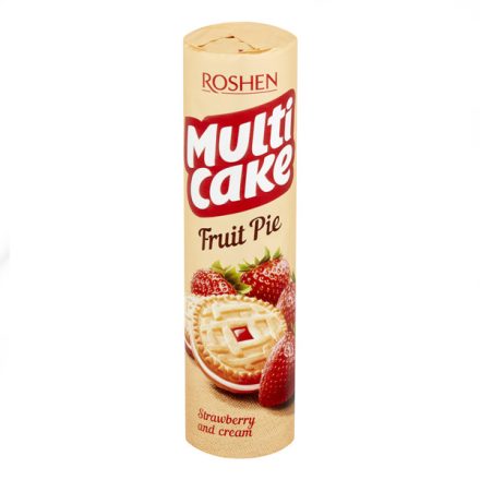 Multicake keksz Eper 180g Roshen