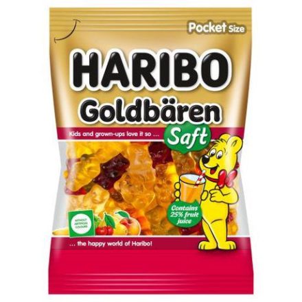 Haribo Saft Goldbaren gumicukor 85g
