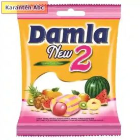 Damla2 töltött karamella Dinnye-Trópusi gyümölcs 90g