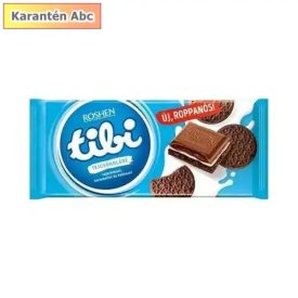   Tibi tejcsokoládé csokoládékrém, karamell és keksz 100g 100 g