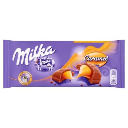 Milka Caramel csokoládé, 100 g