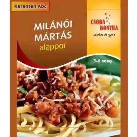 Csoda konyha alappor Milánói mártás 48g 48 g