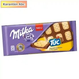   TUC Milka Tuc tejcsokoládé 87 g – ropogós sós kekszdarabokkal