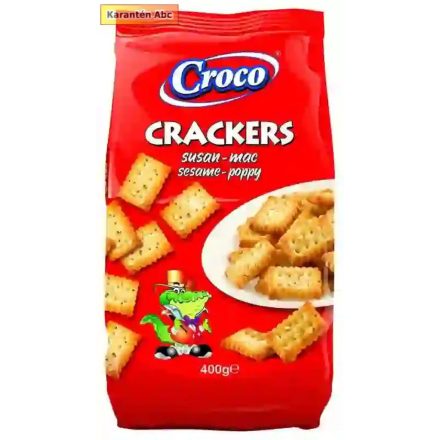 Croco kréker Szezámos-Mákos 400g