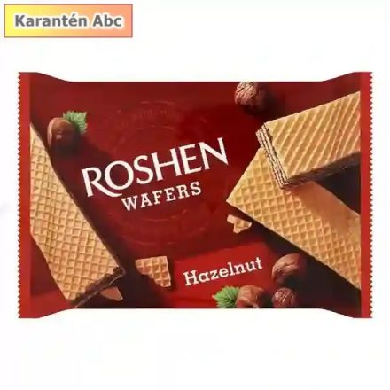 Roshen Wafers – Mogyorókrémmel töltött ostya 72 g