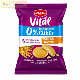   Detki Vitál Omlós Natúr Keksz Hozzáadott Cukor Nélkül 180 g