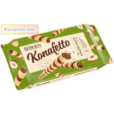 Konafetto Mogyorókrémes ostyarúd Roshen 140gr  