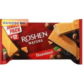 Roshen Wafers – Mogyorókrémmel töltött ostya 216 g