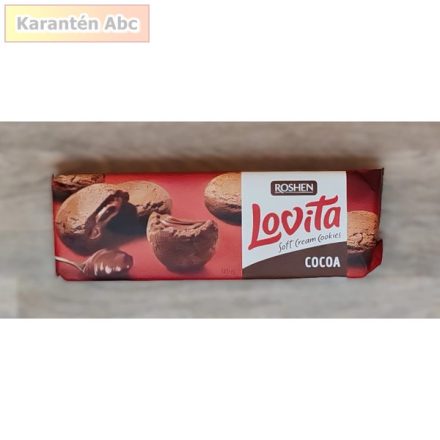 Lovita kakaós krémes keksz – Roshen, 127 g