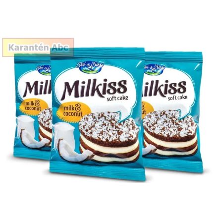 Milkiss kakaós mézes piskóta kókusz krémmel 15 x 50g