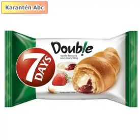   7 Days Double – Vaníliakrém és epres töltelékes croissant 80 g