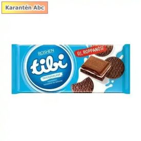 Tibi tejcsokoládé tejkrém és keksz 100g 100 g