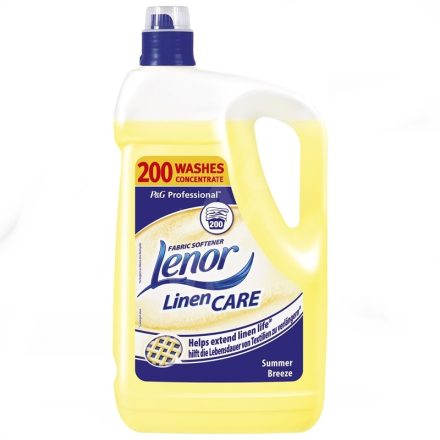 Lenor Professional Summer Breeze (sárga) 5 l (200 mosás)