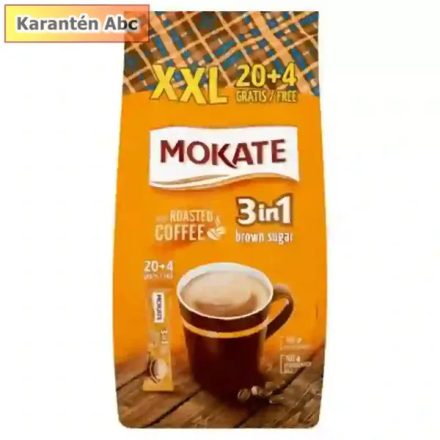 Mokate 3in1 XXL Barna cukorral
