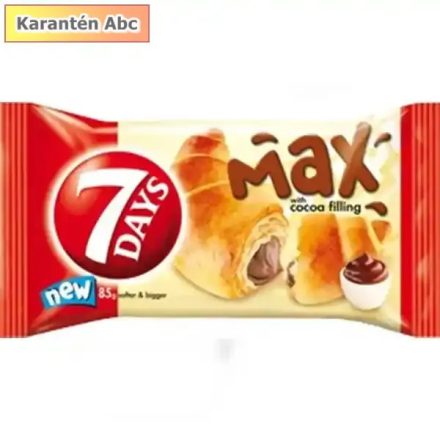 7 Days Max – Kakaókrémes croissant 80 g