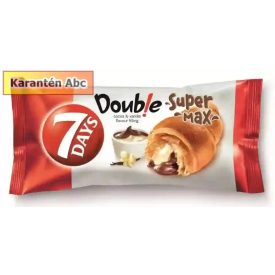   7 Days Super Double Max – Extra nagy, dupla krémes croissant 110 g